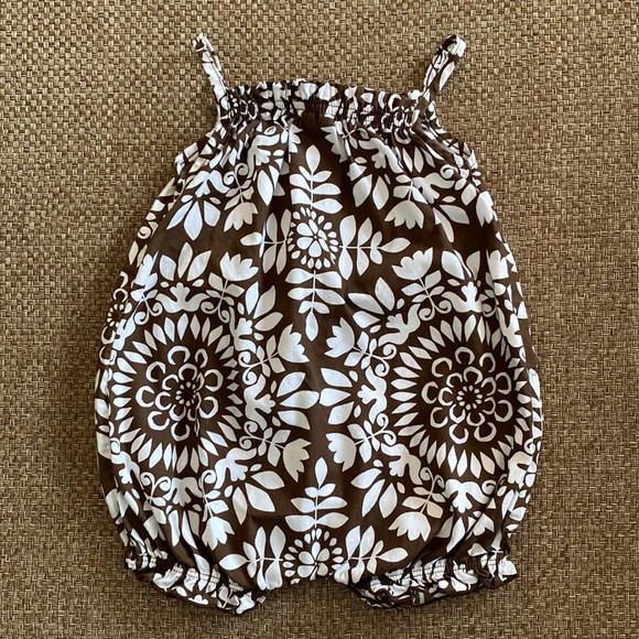 Carter's Floral Spaghetti Strap Bubble Romper 3 Months - Picture 5 of 9